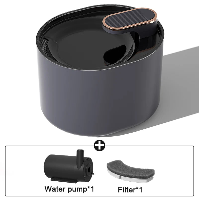 3L Smart Cat Water Fountain Auto Loop Filtering Drinker Auto Power-off Pet Water Dispenser Large Capacity Cats Pet Manufacturer