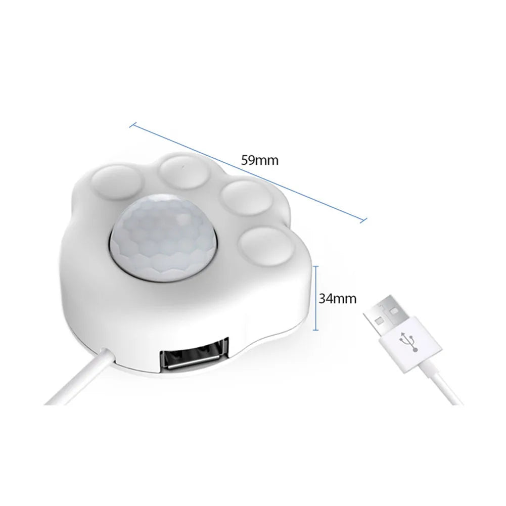 Smart Motion Sensor for Cat Water Fountain Intelligent Infrared Radar USB Universal Pet Accessories Detector