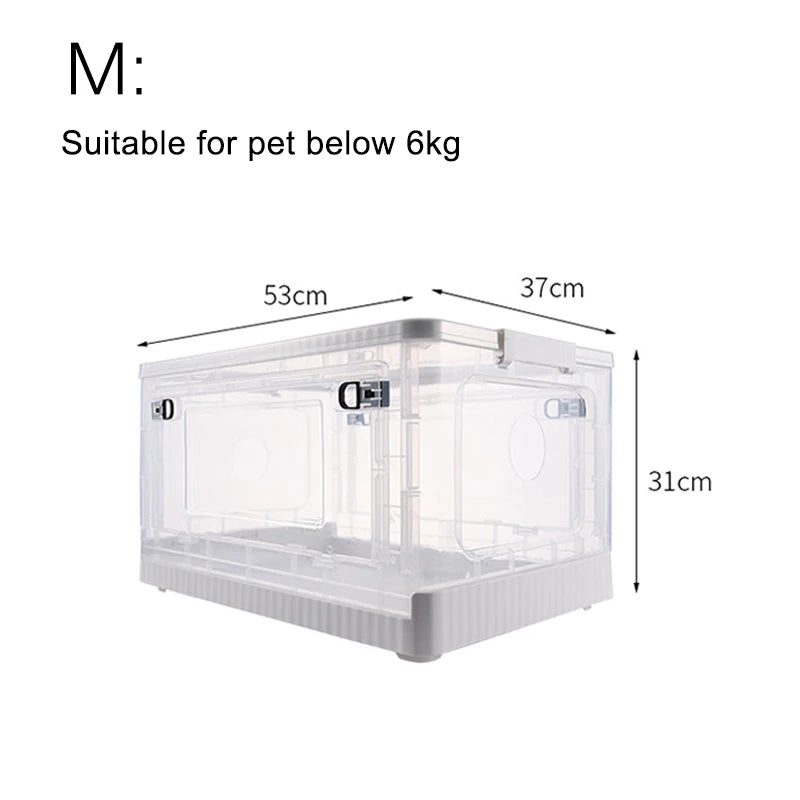 Pet Drying Box Cat Noise Super Quiet Wheels Transparent Home Dog Cat Bathing Hairs Blow Dog Hair Dryer Connect Pet Water Blower