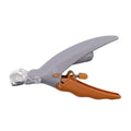 Electronic Pet Cat Nail Cut With LED Lighting Trimming Cats Dogs Nails Claws 5X Magnification Doubles Nail Trapper Safety