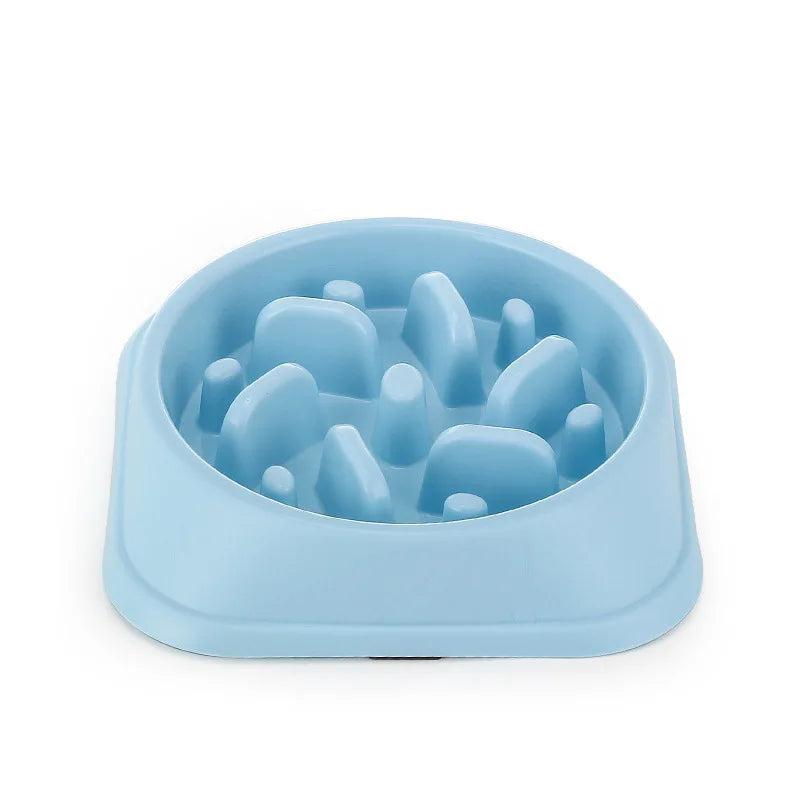 Pet Slow Feeder Dog Bowl Pet Feeding Bowls Cat Dog Slow Down Feeders Bowls for Pets Cats Food Dish Dog Supplies