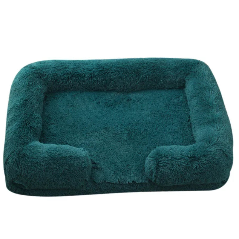 Orthopedic Dog Beds for Large Dogs Fluffy Large Dog Bed with Removable Washable Cover Non-Slip Bottom Foam Couch Bed