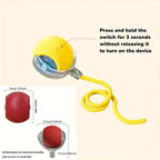 Interactive Cat Ball Toy Automatic Rolling Ball with Tail Rechargeable Smart Pet Interactive Toy Intelligent Mouse for Cat