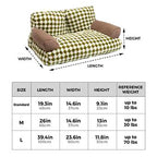 Custom Luxury Cat Bed Soft Disassembled Dog Bed Cat Sofa Customized LOGO Pet Manufacturer Pet Sofa Dog Beds
