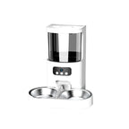 OEM 4L Smart WIFI APP Control Automatic Cat Feeder with Camera Smart Cat Feeder Stainless Steel Bowls Pet Feeder HD Pixel