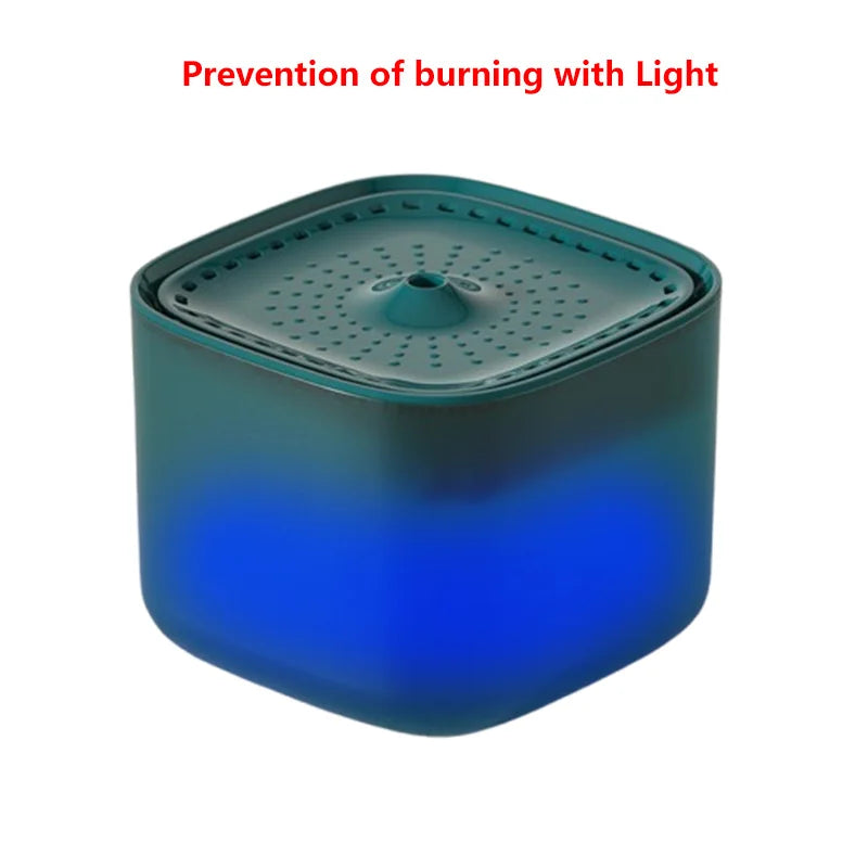 3L Large Capacity Pet Dog Cat Water Fountain with Circulating Filter Automatic Pet Water Dispenser with USB Port for Pets