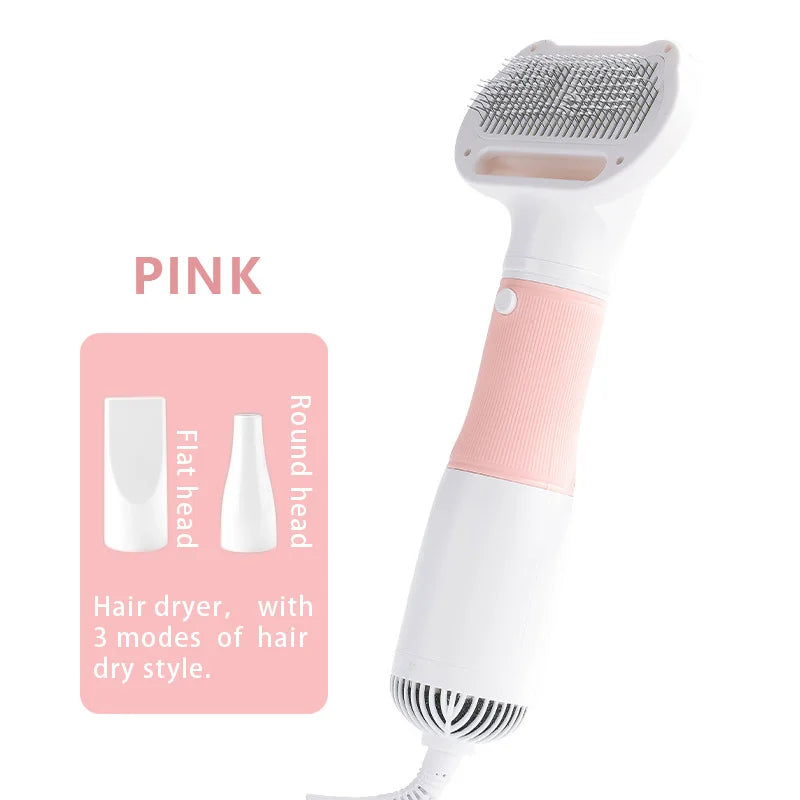 Pet Grooming Tools Dog Hair Dryer With Comb Dog Brush Cats Kitten Pet Drying Gentle Fur Cat Hair Drying Brush Cat Dog Products