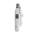 2 in 1 Pet Nail Trimmer Electric Dog Nail Grinder with 2 LED Lights USB Rechargeable Cat Nail Clipper Suitable for Dogs and Cats