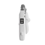 2 in 1 Pet Nail Trimmer Electric Dog Nail Grinder with 2 LED Lights USB Rechargeable Cat Nail Clipper Suitable for Dogs and Cats