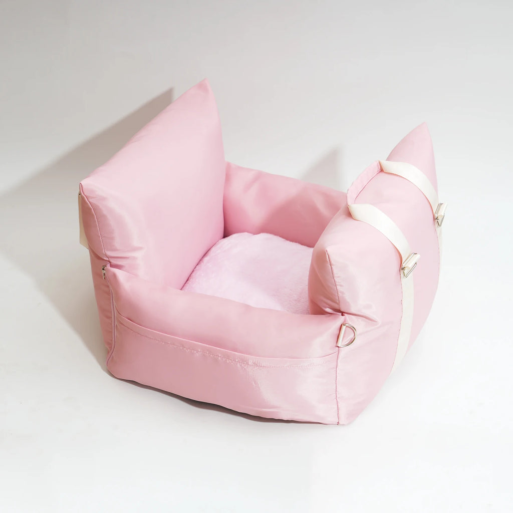Luxury Dog Beds Waterproof Dog Car Seat Bed Soft Cat Beds Travel in Confortable Pet Carrier Bag Pet Car Seat Custom LOGO Color