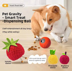Intelligent Sport Lifelike Nylon Automatic Interactive Pet Toy Ball USB Charging Puzzle Feeder for Dogs Cats-Mental Stimulation