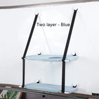 Double Layers Cat Hammock Window Indoor Cats Seat Shelves Kitten Limbing Frame Strong Suction Cups Bearing 25kg Cat Products