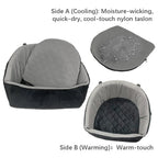 2026 New Custom Cooling Summer Dog Car Seat for Dogs OEM ODM Outdoor Travel Waterproof Dog Beds for Small Medium Dogs