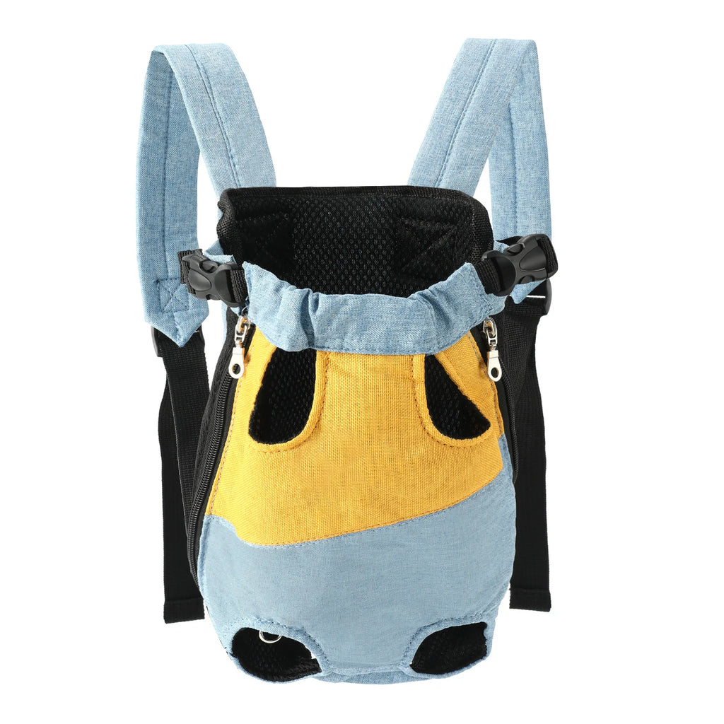 Mesh Pet Dog Carrier Adjustable Backpack Breathable Outdoor Travel Products Bags for Small Dog Cat Chihuahua Pet Backpack