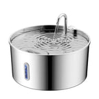 OEM 7L Large Capacity Stainless Steel Automatic Cat Water Fountain for Dogs with Filtration Ultra-quiet Pet Water Dispenser