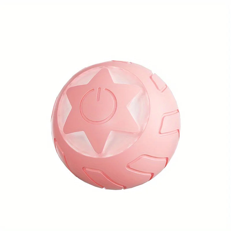 Interactive Smart Cat Dog Toys Automatic Rolling Electric Plastic Ball for Dog Training Endless Fun Product