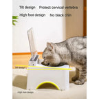 Smart Cat Feeder Plastic Cat & Dog Automatic Infrared Sensor Intelligent Lid Opening Anti-Mouse Pet Food Bowls