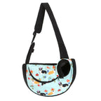 Fashionable Nylon Pet Cat Carrier Bag Comfortable Hand-Free Shoulder Sling Tote Outdoor Puppy Backpack Zipper Manufactured