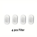 12pcs Pet Water Dispenser Filters for 3.2L//2L Stainless Steel Cat Water Fountain Replacement Filter with Resin Activated Carbon