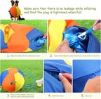 Wholesale Herding Ball for Dogs 22 Inch Calming Jumbo Ball for Dog Training Balls with Heavy-Duty Handle Cover and Pump