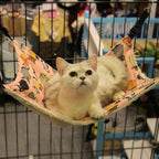 Winter Cat Bed Mat Hanging Cat Hammock Double-sided Available Plush Warm Sleeping Bag House Pet Puppy Cat Supplies