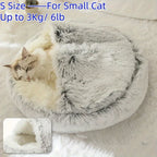 Summer All Seasons Round Shape Long Plush Warm Cozy Comfy Pet Dog & Cat Bed Large Dog Cushion