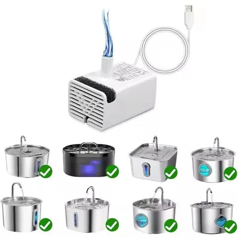 Wholesale Cat Water Fountain Replacement Filter Elements Activated for Cats Drinking Bowl Auto Feeder Filter Pet Manufacturer