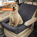 Removable and Washable Pet Bed for Cars and Non-Slip Suitable for Dogs All Sizes Designed for Use in the Front Seat