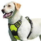 Dog Harness for Large Dogs No Pull Vest with Reflective Strip Control Handle Adjustable Comfortable for Easy Walking Pet Harness