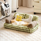 Custom Luxury Cat Bed Soft Disassembled Dog Bed Cat Sofa Customized LOGO Pet Manufacturer Pet Sofa Dog Beds