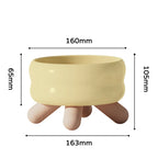 850mL Automatic Ceramic Pet Water Dispenser Smart Cat Water Fountain Dog Drinking Water Circulation Pet Bowls
