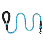 1.5M Comfortable Dog Training Leash Reflective Padded Handle Strong Heavy Duty Nylon Rope Durable Personalized Striped Pattern