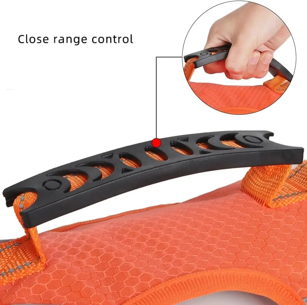 Pet Custom Dog Harness No Pull Fabric Breathable and Reflective Soft Chest Strap Vest Harness for Small Medium Large Dogs