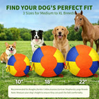 Wholesale Herding Ball for Dogs 22 Inch Calming Jumbo Ball for Dog Training Balls with Heavy-Duty Handle Cover and Pump