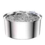 Hot Selling Custom 3.2/4L Stainless Steel Pet Water Dispenser with Water Level Wholesale Cat Water Fountain Manufacturer OEM ODM