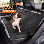 Waterproof Dog Car Seat Cover Pet Travel Pet Carrier Car Dog Seat Mat Protector With Middle Seat Outdoor Pet Products