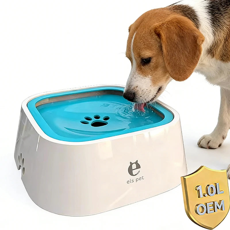 Pet Dog Floating Bowl Water Drinker Anti Spill Dog Bowl Designer Dog Water Bowl Not Sprinkler Pet Water Dispenser