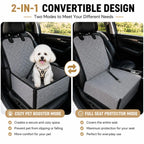 Wholesale Folding Dog Car Seat Cover for Pet Travel Pet Car Seat with Seat Safety Belt Washable Custom Pet Seat Cover OEM ODM