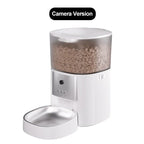 2026 OEM 4L Automatic Pet Feeder with Camera Smart Pet Feeder Mult-Cats AI Identification Generate Comics Dog Dry Food Dispenser