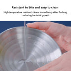 304 Stainless Steel Dog Bowls Pet Bowls Cat Dog Wave Texture Food Water Bowl for Small Medium Dog Products