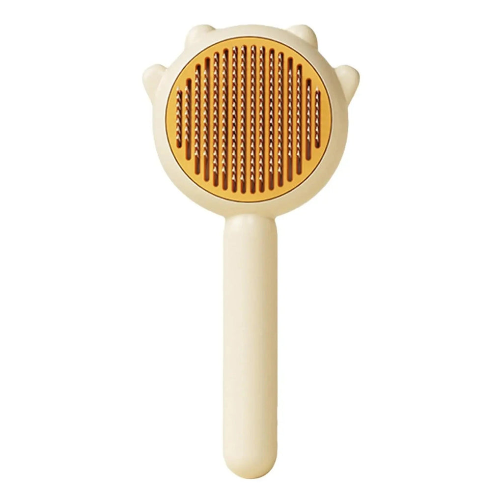 Cat Hair Brush Cute Self Cleaning Non-Slip Slicker Brushes for Shedding Pet Grooming Brush Tool for Shedding Pet Comb for Kitten
