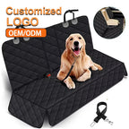 Oxford Waterproof Dog Car Seat Cover Non-slip Pet Mat Protector Universal Travel Mat for Cars and Cats Sport Style Design