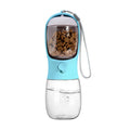 3 in 1 Dog Water Bottle Pet Bowls & Feeders Dog Water Bottle with Food Storage 550ml Outdoor Travel Pet Water Bottle