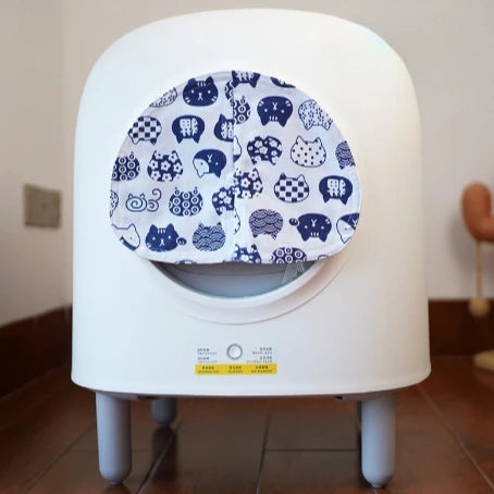 Cat Basin Odor Proof and Dust-proof Door Curtain Matching Curtains 15 Styles Automatic Pet Self Litter Box Curtain for Petree