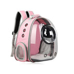 Wholesale Cat Backpack Pet Carriers Collapsible Cats Shoulder Bag Ventilate Transparent Foldable Carries Travel Cat Bed