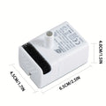 Upgraded LDE Light Pump for Cat Water Fountain 135oz/4L & 74oz/2.2L Quiet USB Powered Pet Water Dispenser Replacement Pump