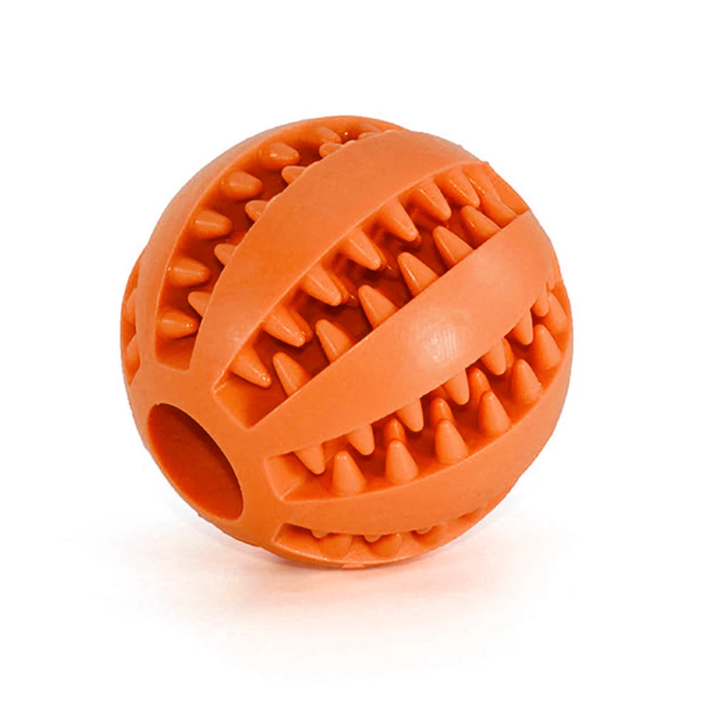 Pet Interactive Dog Toy Rubber Balls for Small Large Dogs Puppy Pet Chew Toys Pet Teeth Cleaning Dog Food Ball Toys