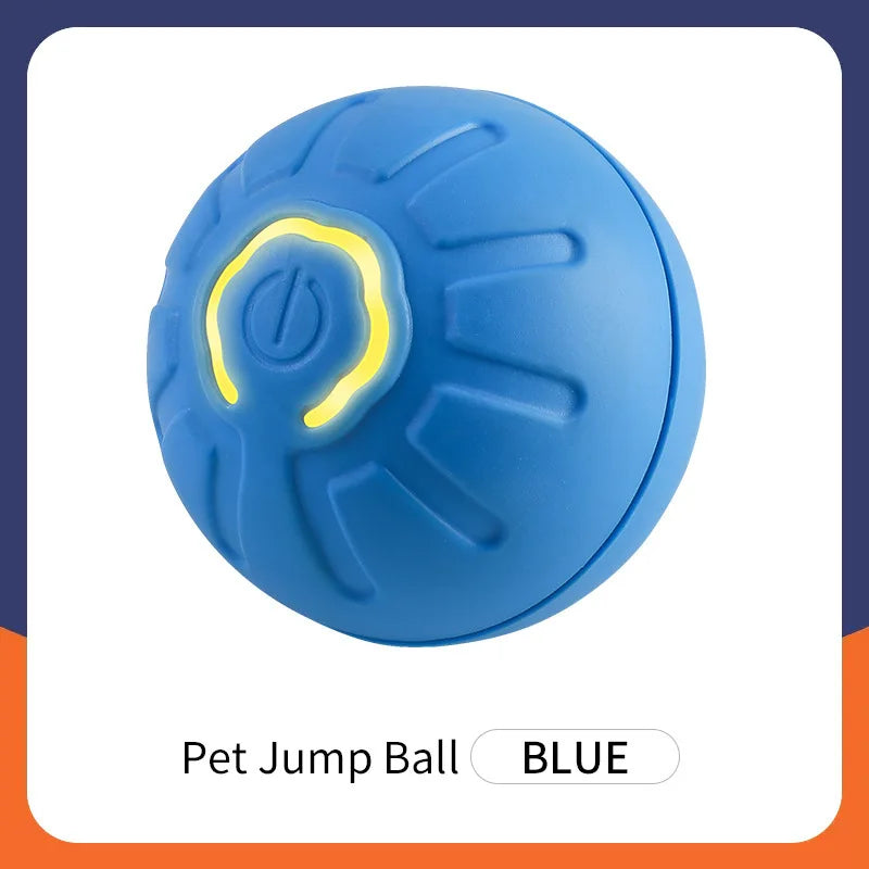Electric Dog Smart Bouncing Ball Pet Training Dog Cat Interactive Self Moving Toy Automatic Rolling Dog Ball