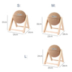 Cat Scratching Ball Toy Kitten Sisal Rope Ball Board Grinding Paws Toys Cats Scratcher Wear-resistant Pet Supplies