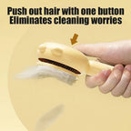 Cat Hair Brush Cute Self Cleaning Non-Slip Slicker Brushes for Shedding Pet Grooming Brush Tool for Shedding Pet Comb for Kitten